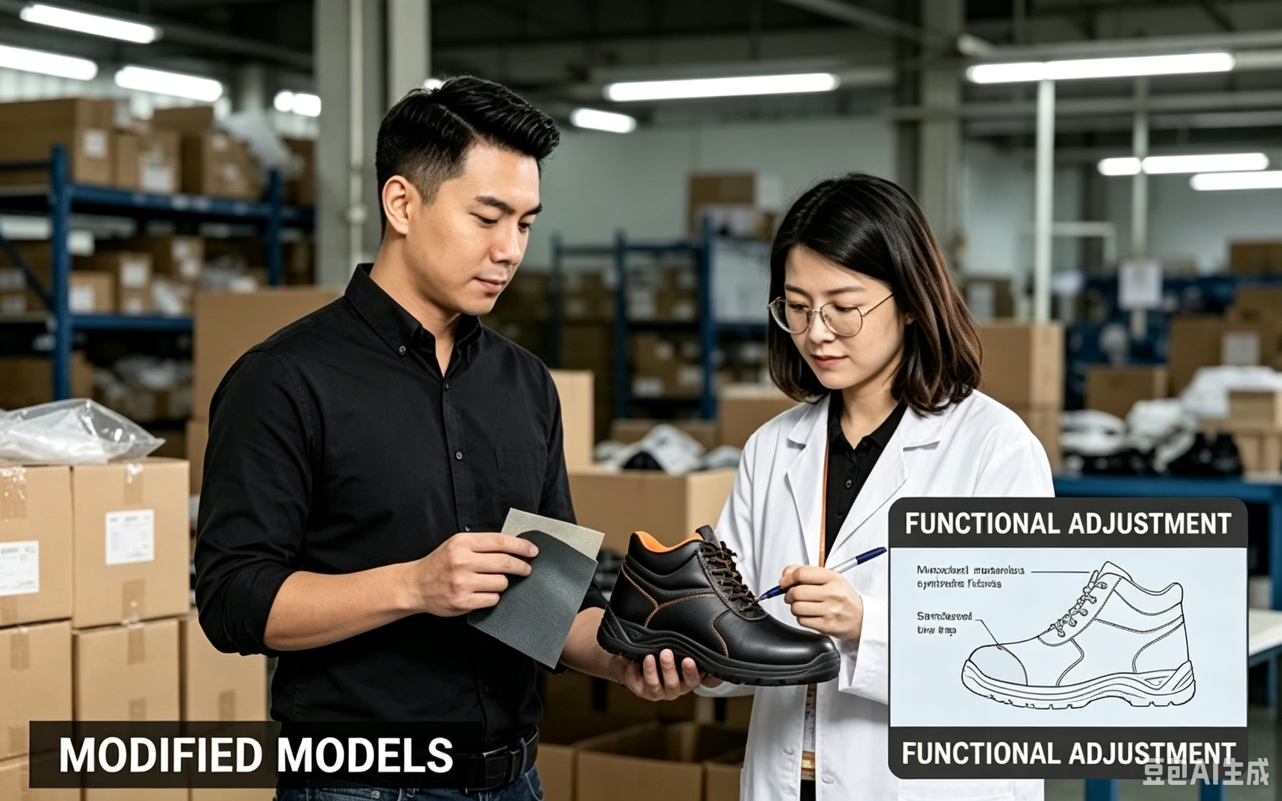 Safety footwear design development