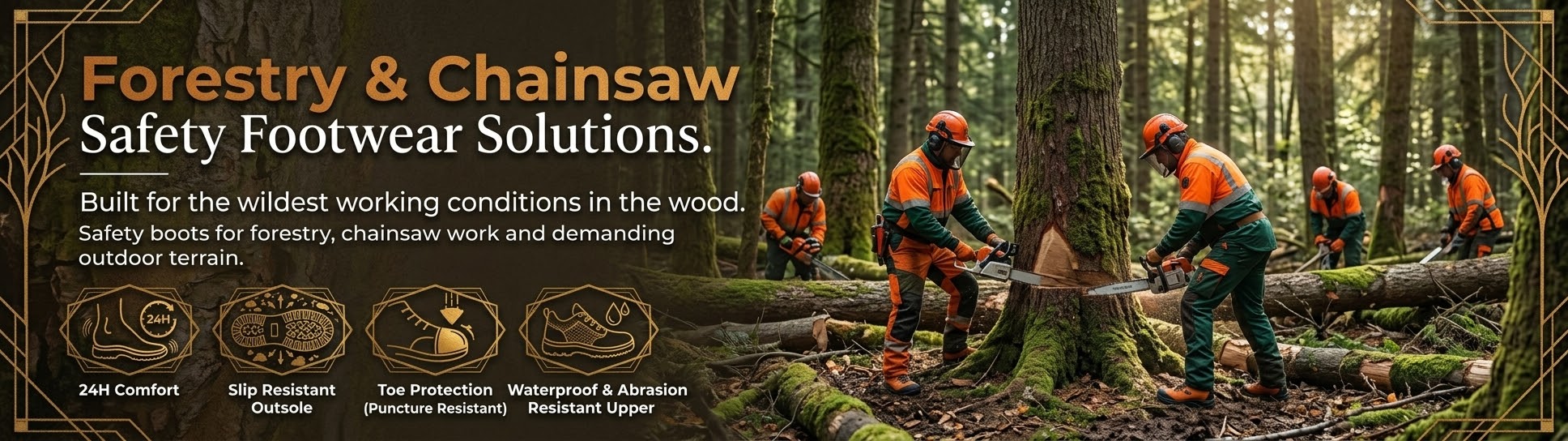 Forestry & Chainsaw Safety Boots Solutions