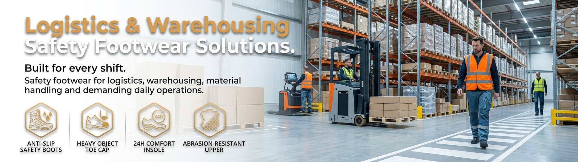 Logistics & Warehousing Safety Footwear Solutions