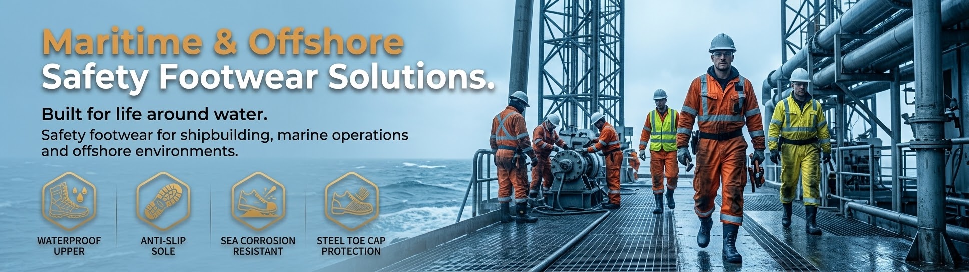 Maritime & Offshore Safety Footwear Solutions