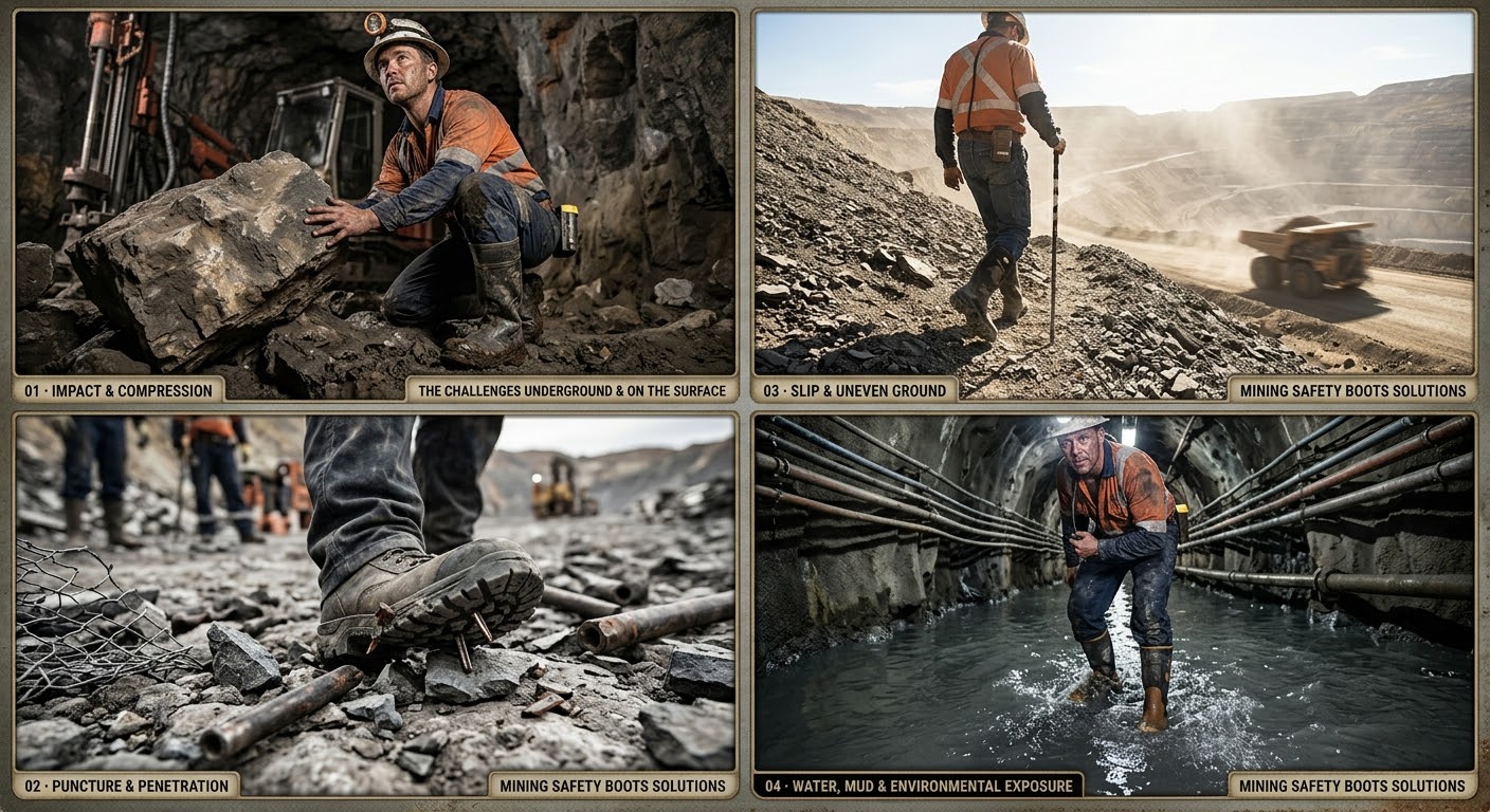 Mining Safety Boots Solutions