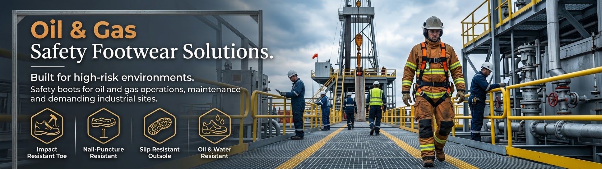 Oil & Gas Safety Boots Solutions