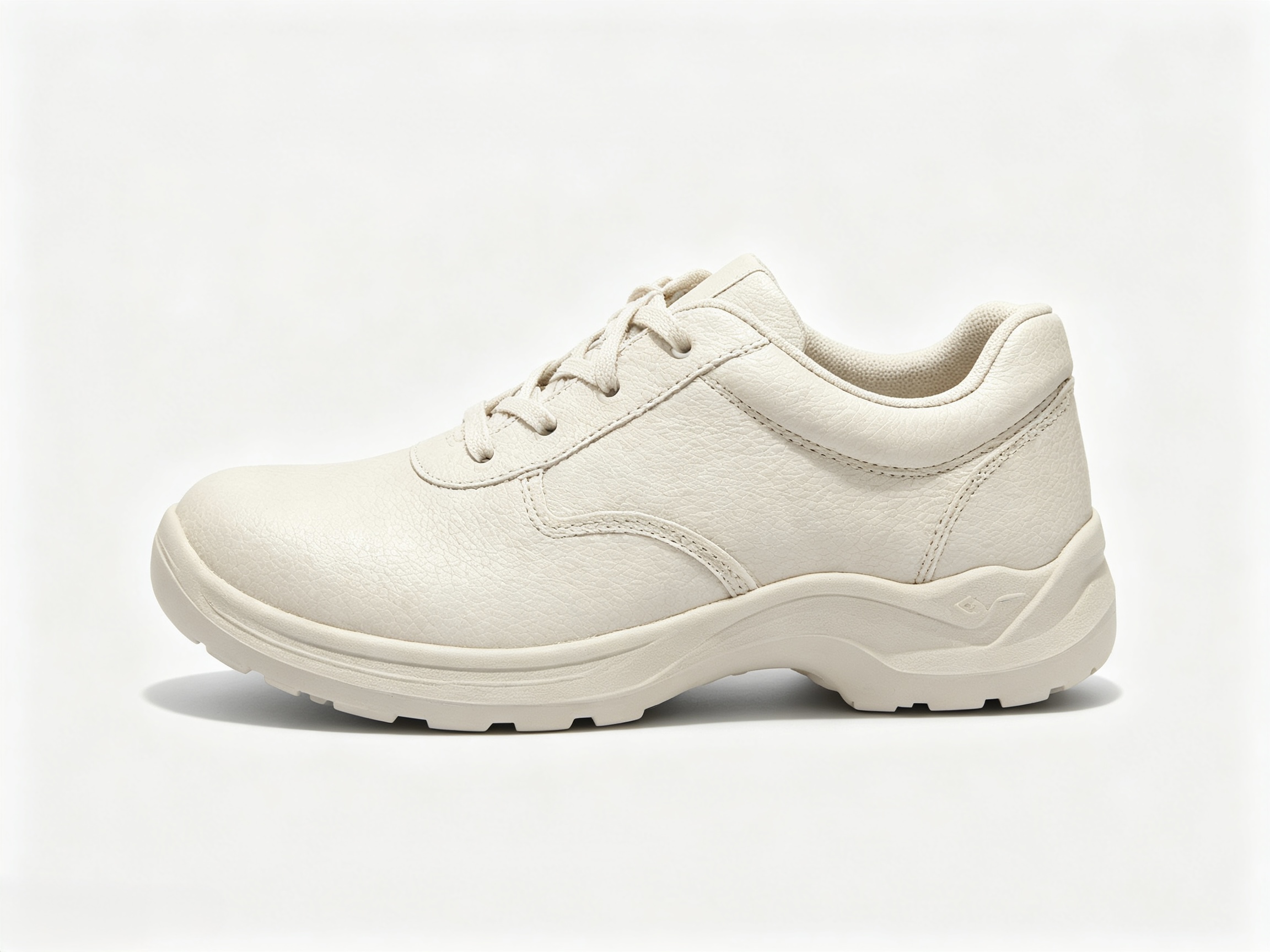 Off-White Low-Cut Composite Toe Safety Shoes