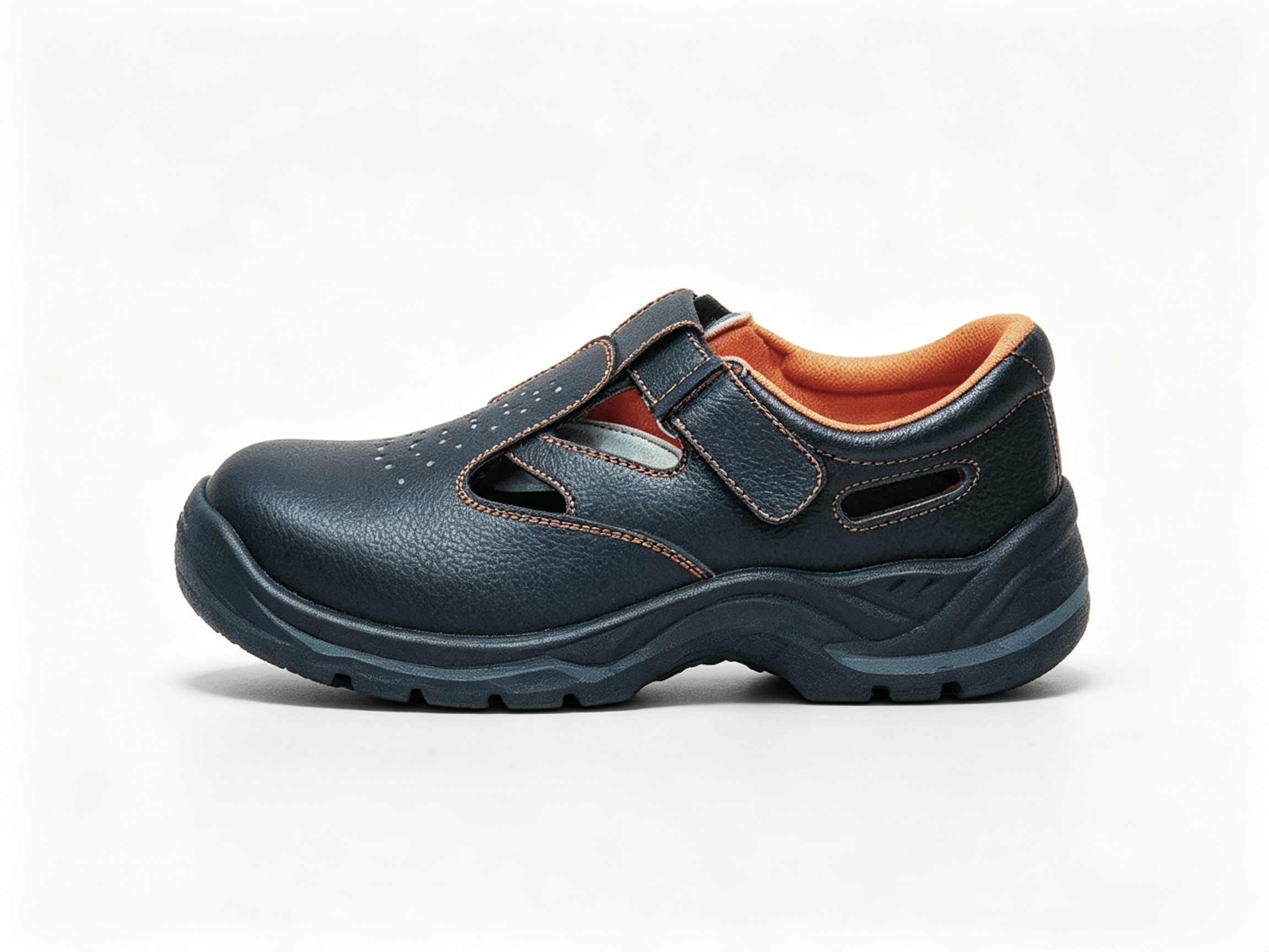 Breathable Safety Sandal with Steel Toe Cap S1P