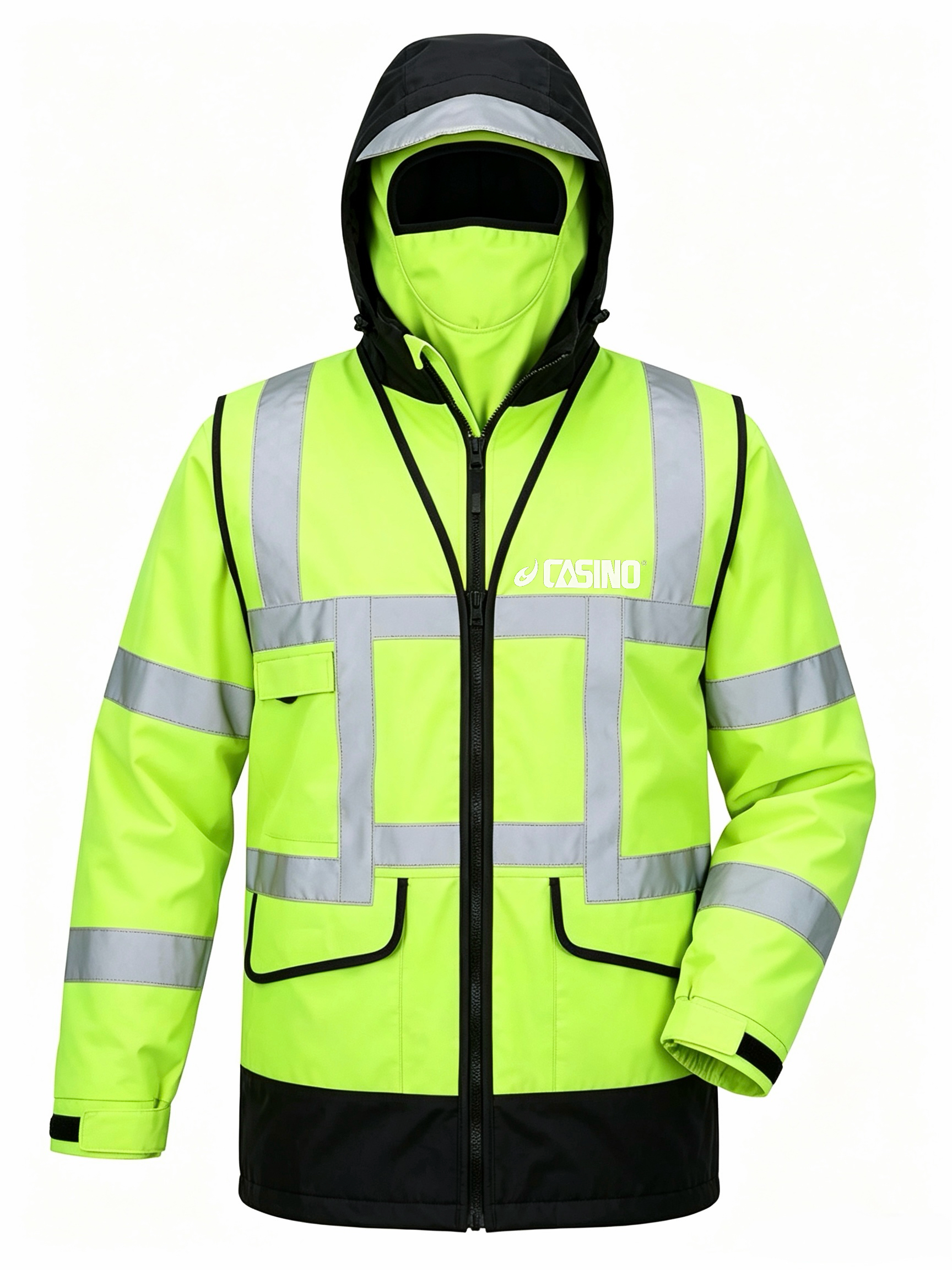 CAF-02 Casino&reg;️Reflective Jacket With Face Shield