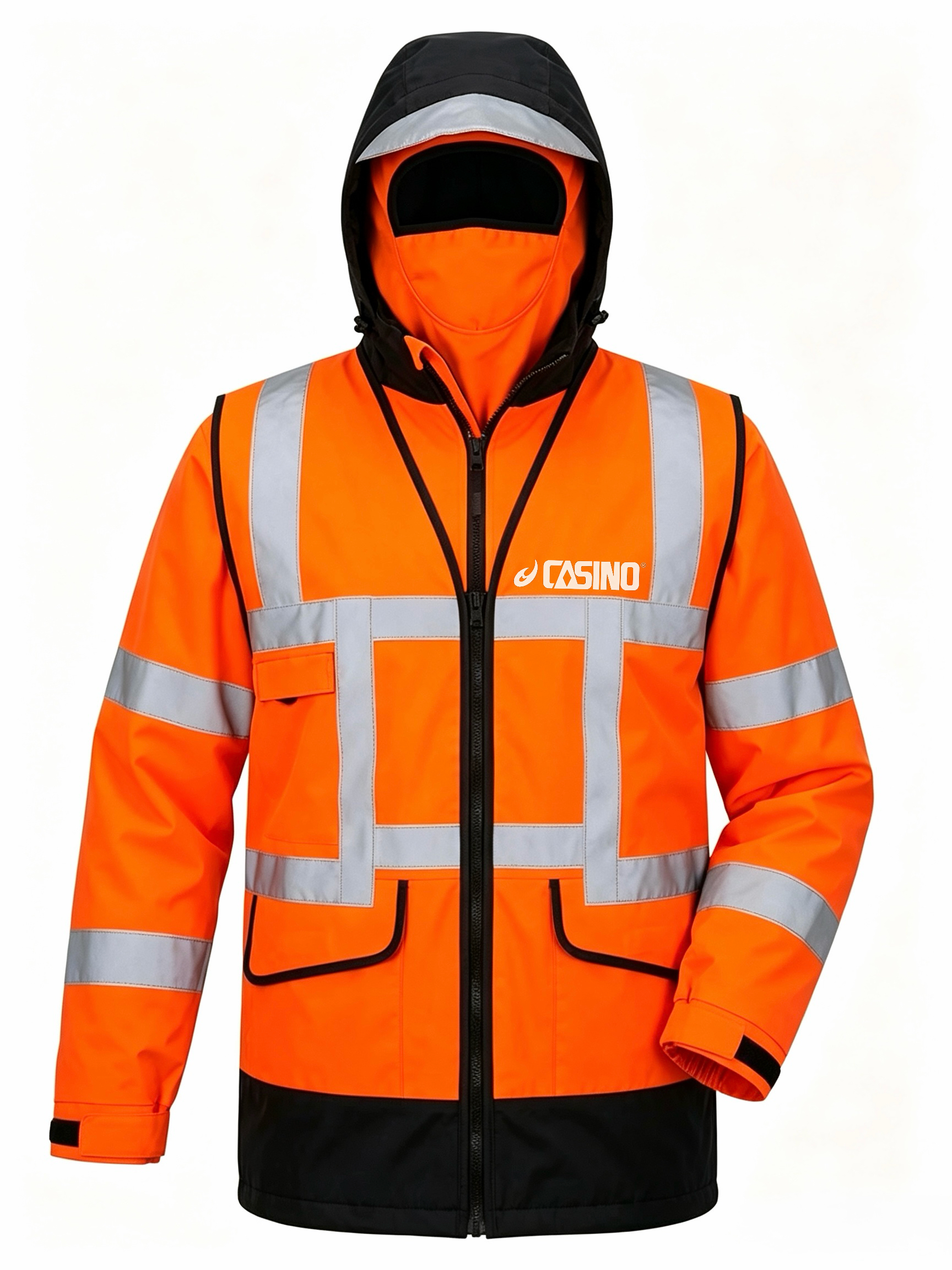 CAF-01 Casino&reg;️Reflective Jacket With Face Shield